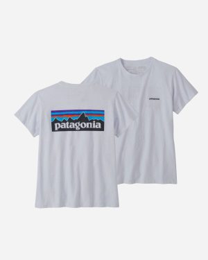 Women's P-6 Logo Responsibili Tee - White