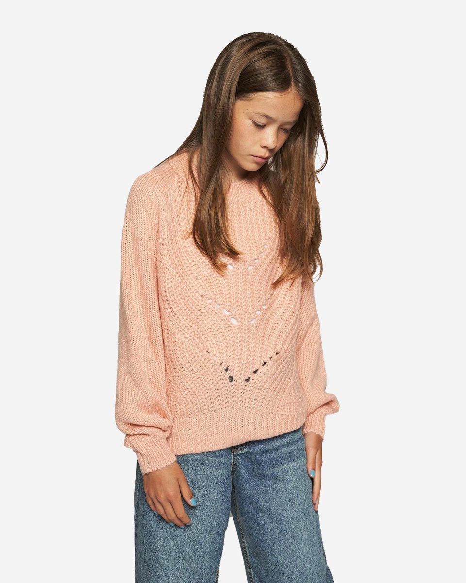 Teen Mall Knit - Peach