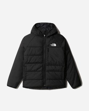 Teens Reversible Perrito Jacket - Black/Asphalt Grey