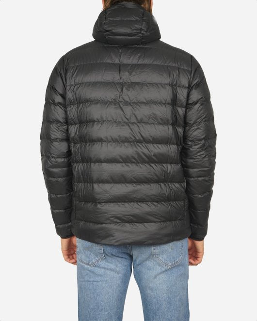 Down Sweater Hoody P/O - Black