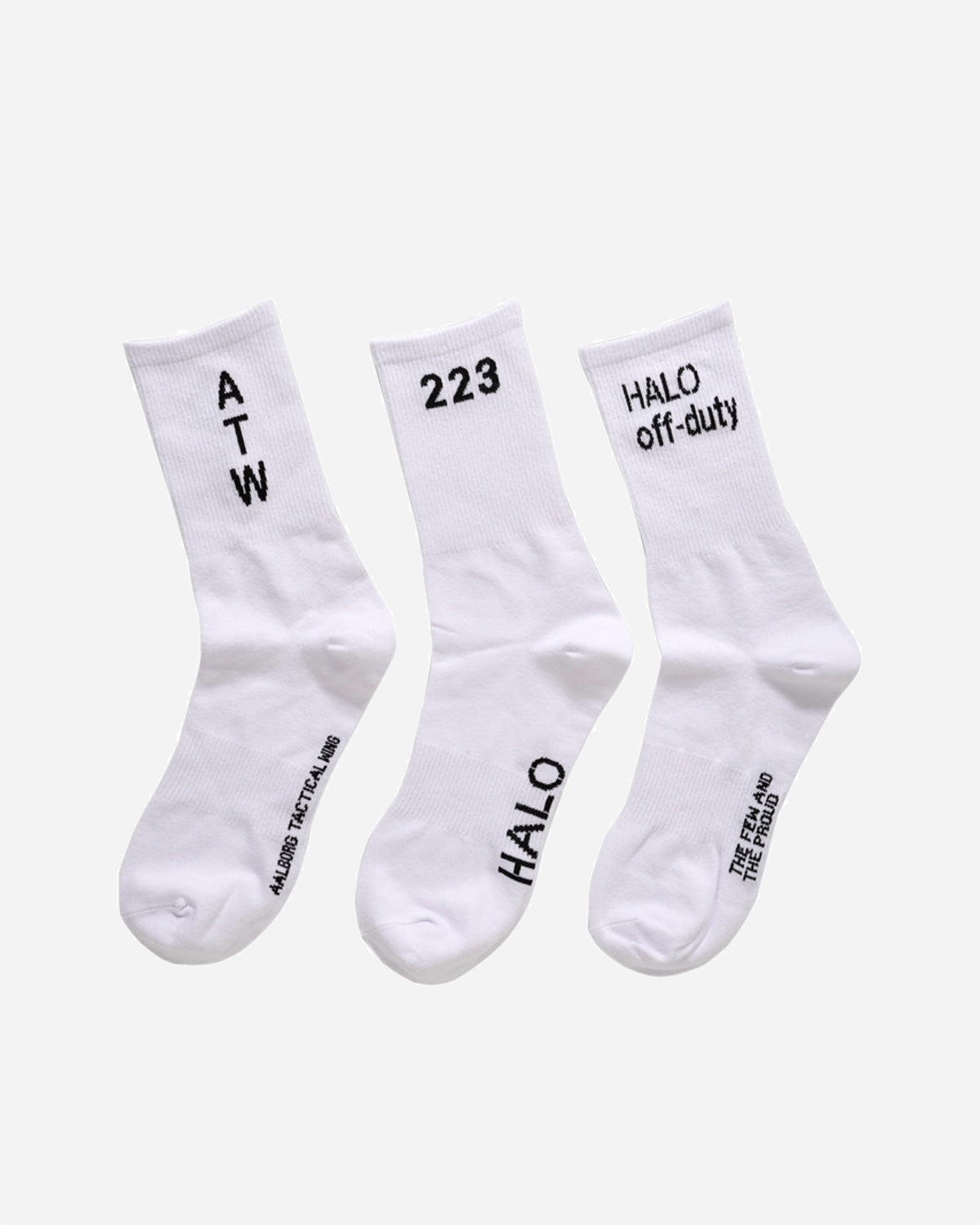 halo-3-pack-socks-white_0.jpg HALO 3-Pack Socks - White