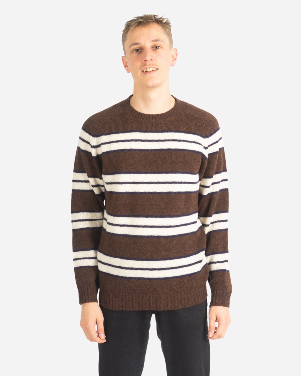 Nathan Stripe 6212 - Brown