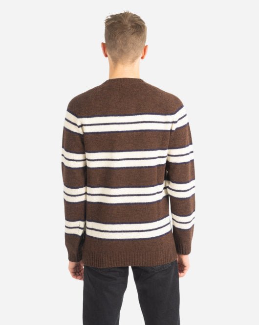 Nathan Stripe 6212 - Brown