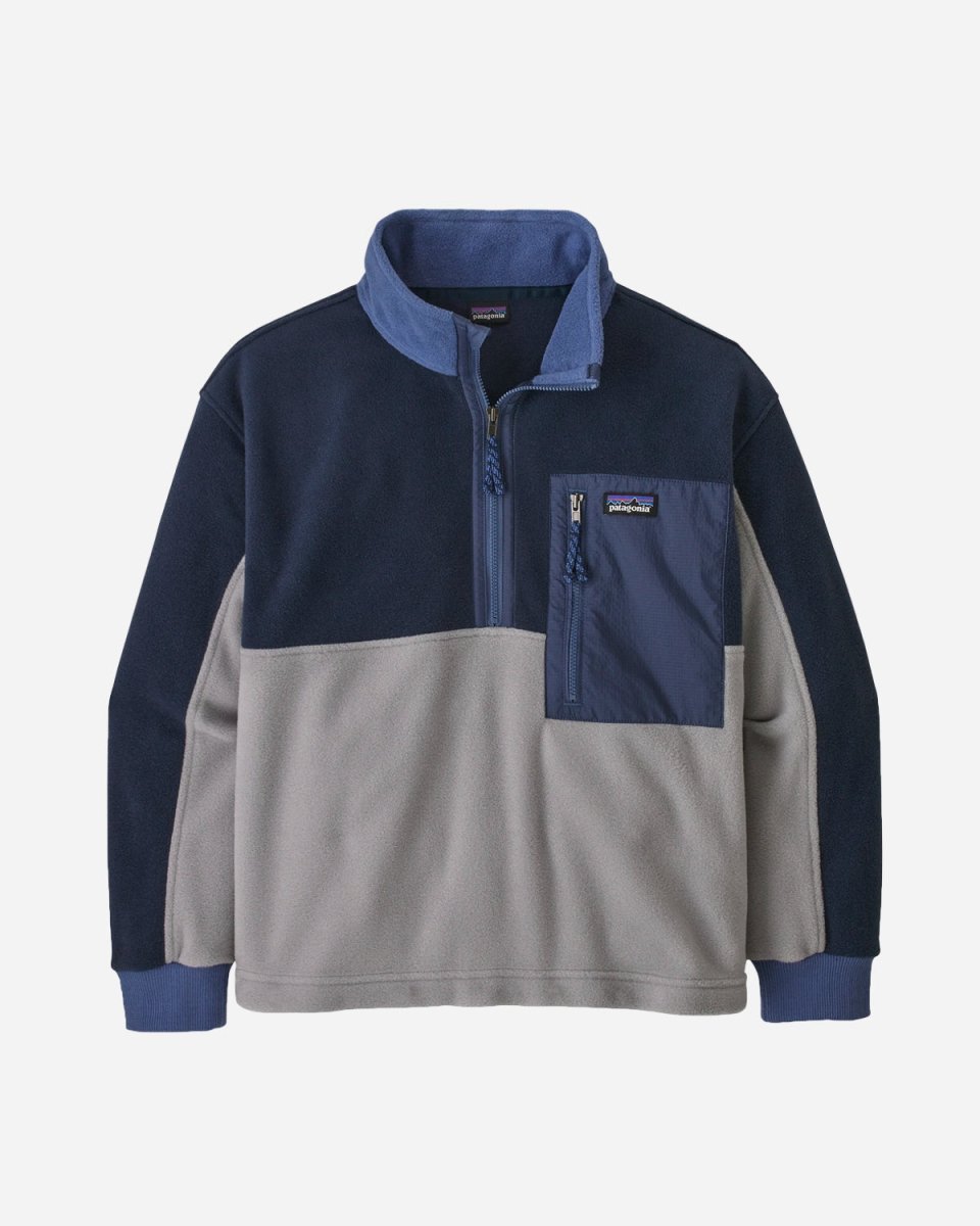 Teens Microdini 1/2 Zip Pullover - Salt Grey Udsalg