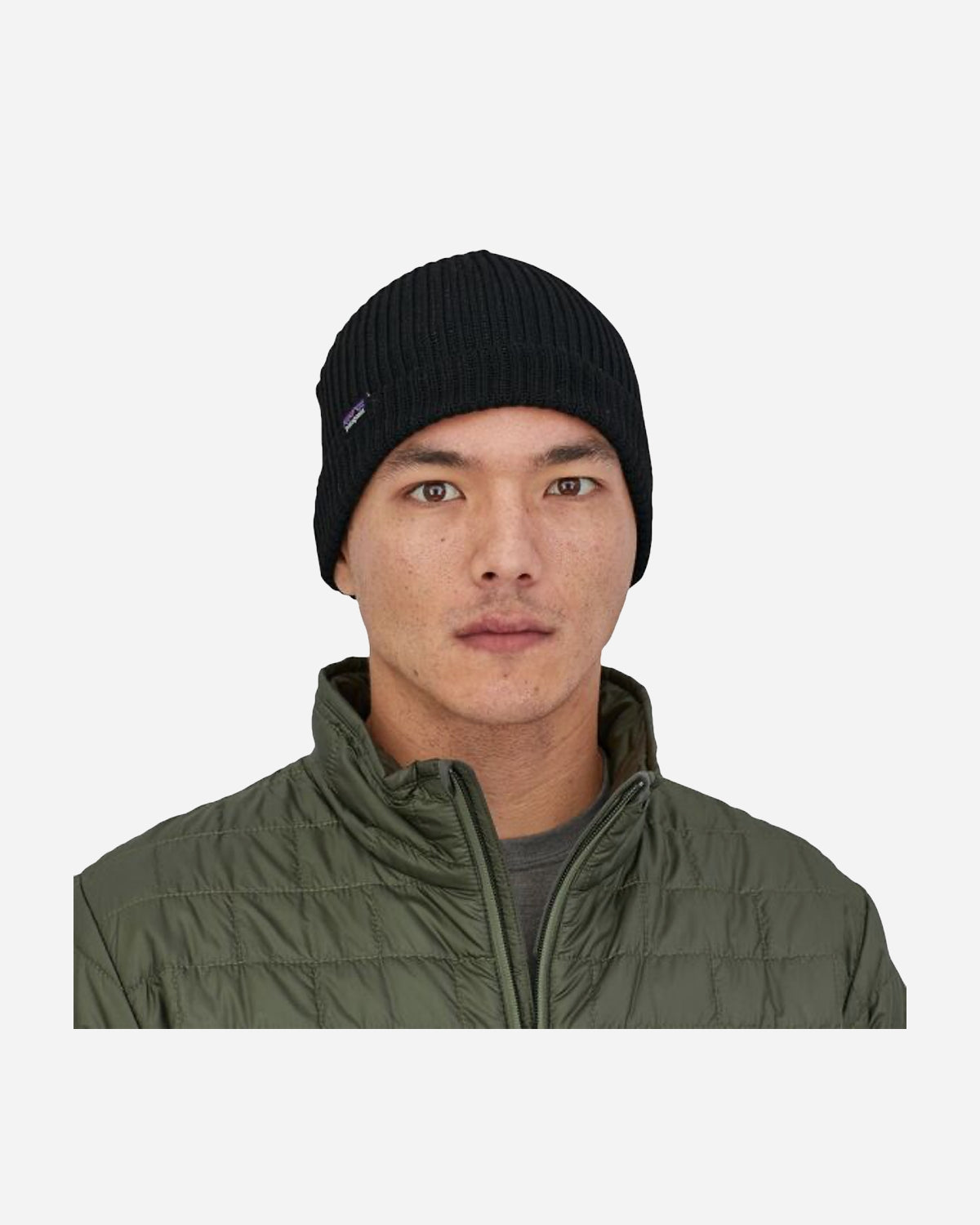 fishermans-rolled-beanie-black_1.jpg Fishermans Rolled Beanie - Black