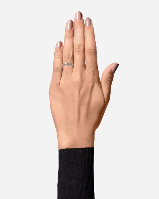 Medium Salon Ring - Silver