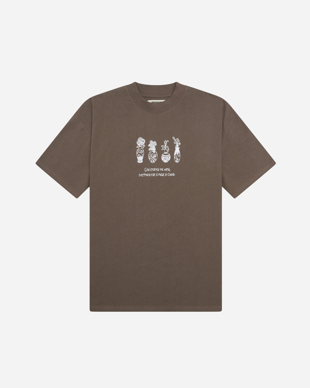 Bose Vase Tee - Brown Online Hot Salg