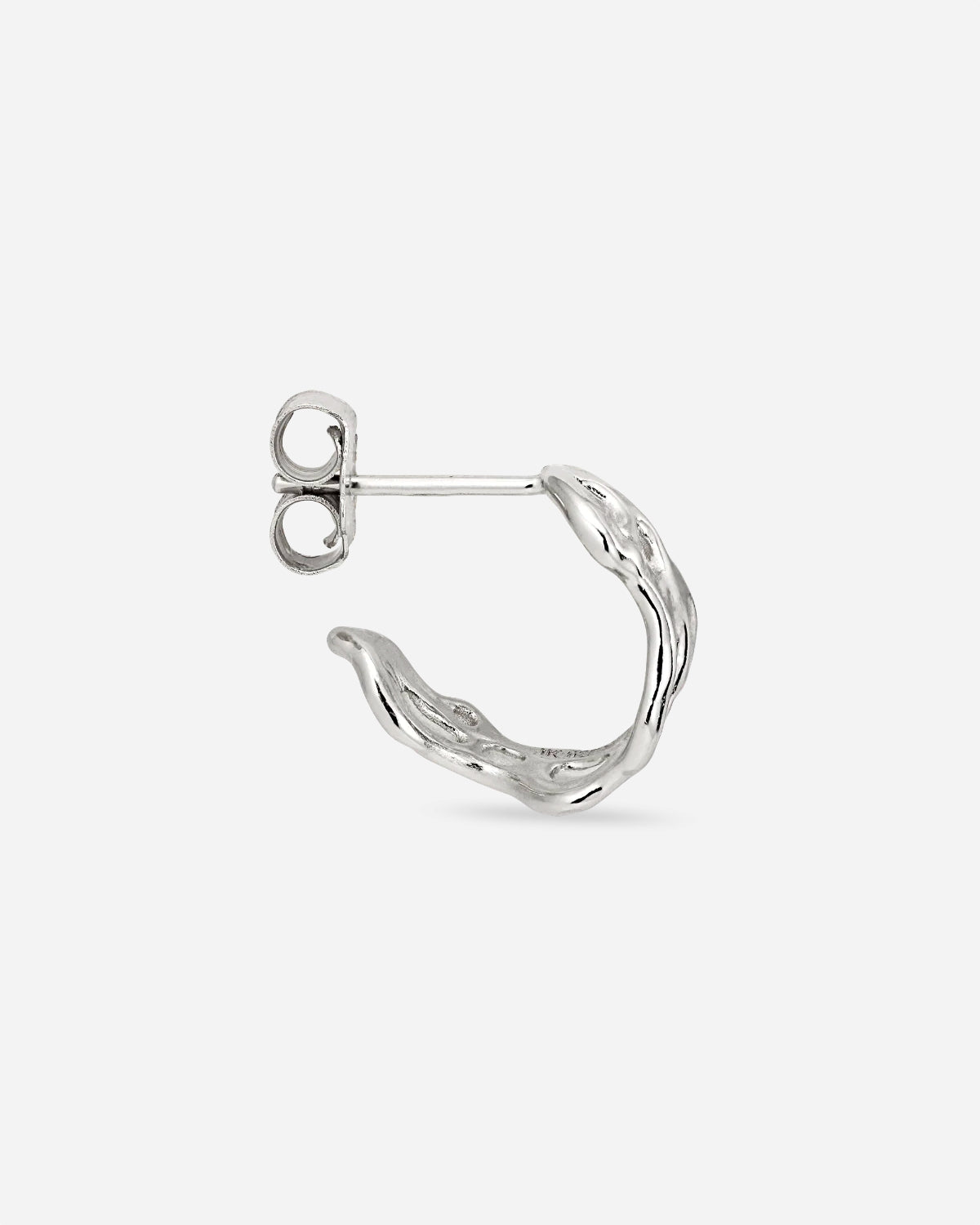 Small Space Hoop - Silver Levere