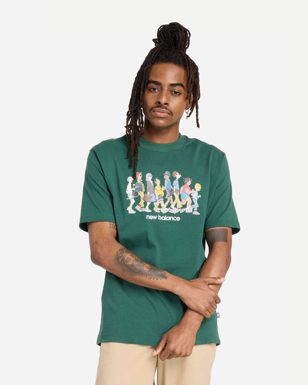 Athletics Relaxed Archive Walk T-Shirt - Nightwatch Green Udsalg
