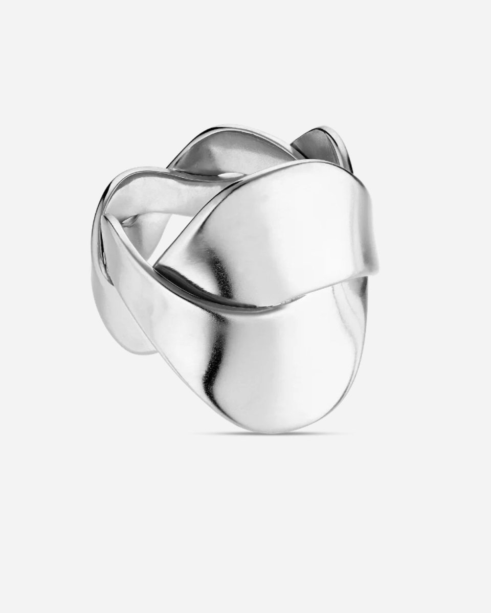 Big Wavy Ring - Silver