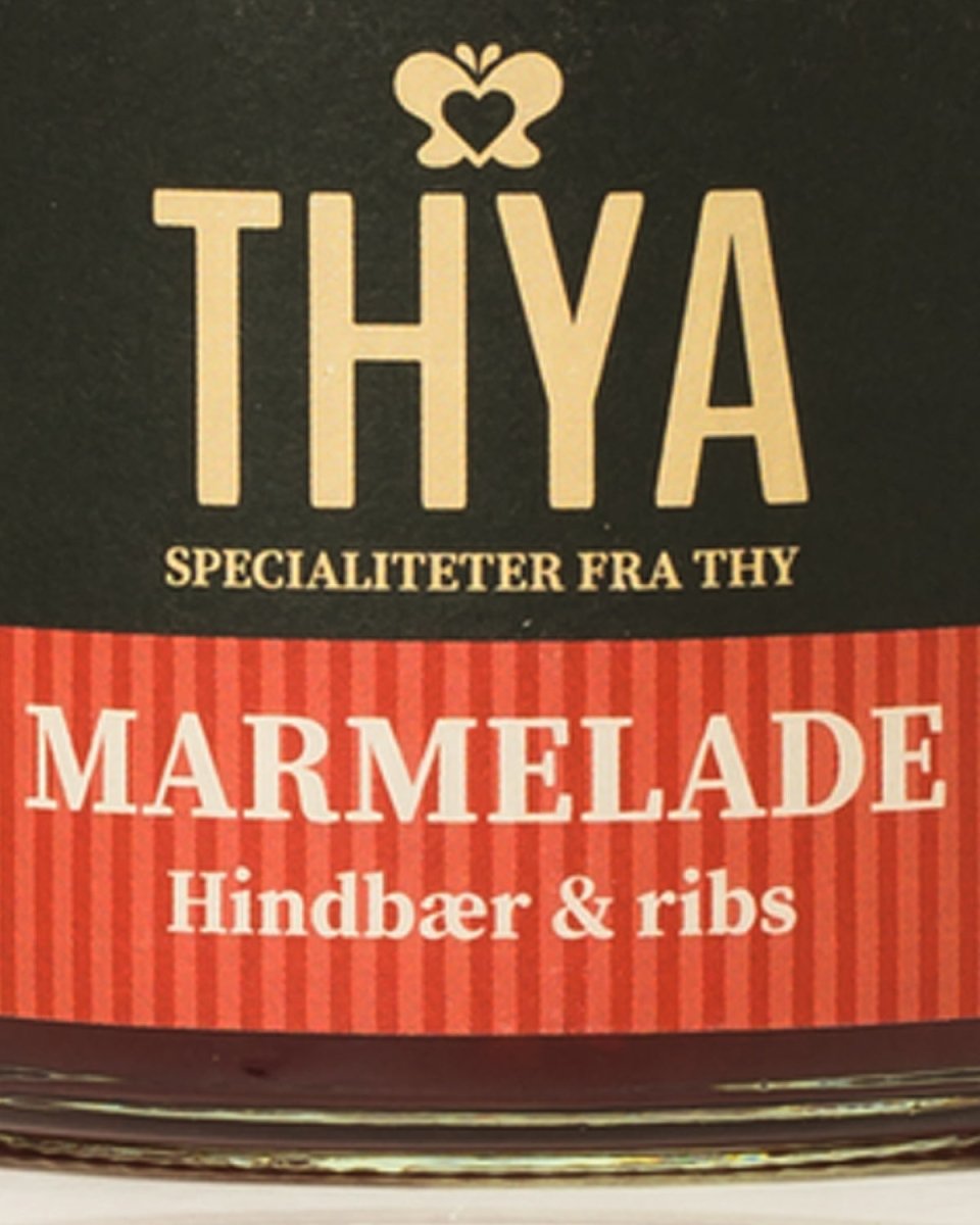 Marmelade - Hindbær med ribs