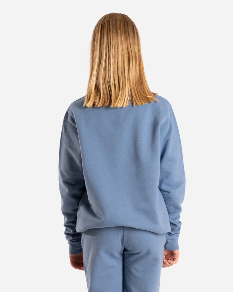 Authentic Organic Sweat O'Neck - Vintage Blue