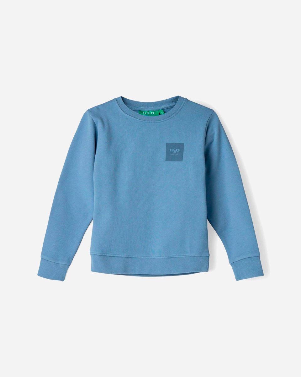 Authentic Organic Sweat O'Neck - Vintage Blue