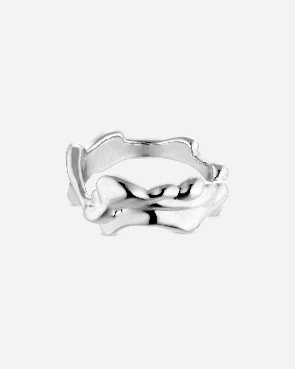 Big Drippy Ring - Silver