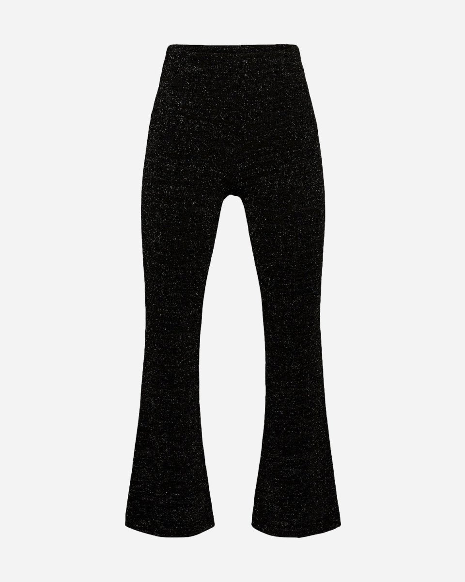 Teens Mette Glitter Trumpet Pant - Black