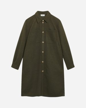 Helia Long Shirt - Army