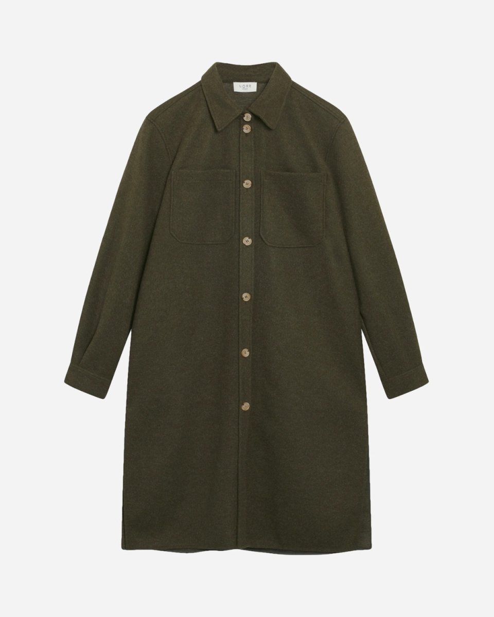 Helia Long Shirt - Army