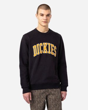 Aitkin Sweatshirt - Black/Yellow Rabat