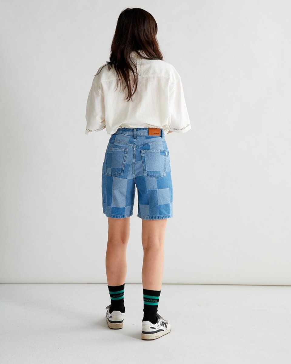 maggie-patchwork-shorts-blue_1.jpg Maggie Patchwork Shorts - Blue