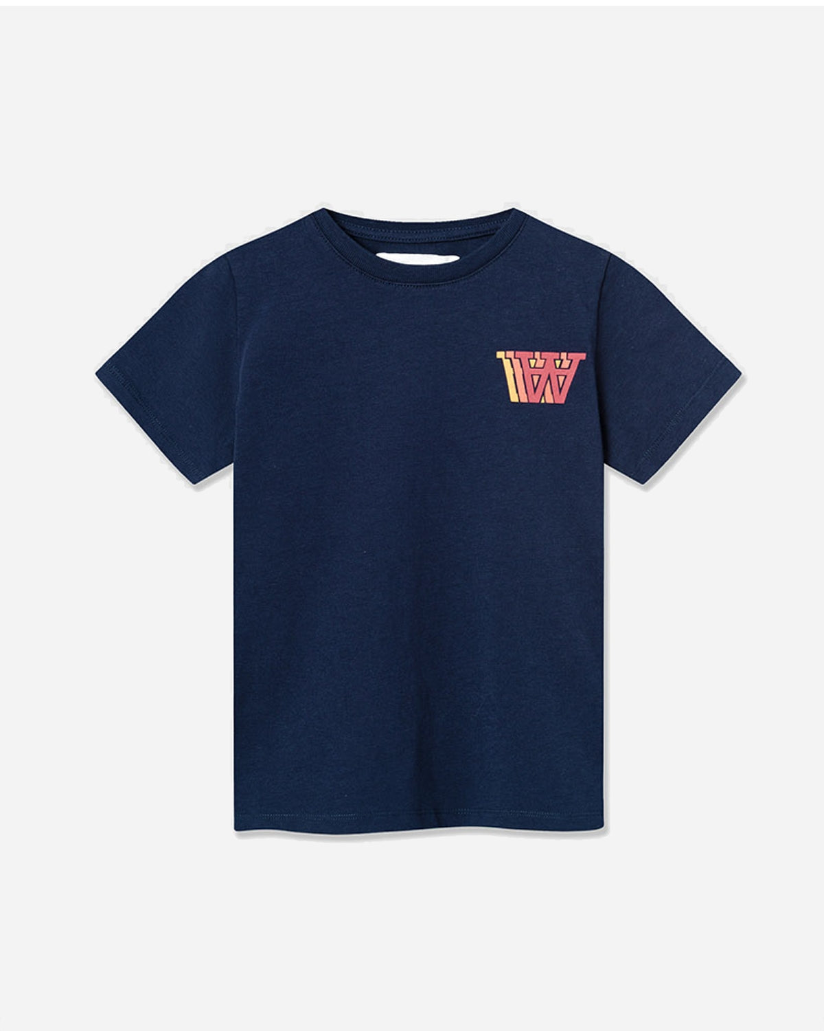 Ola Logo Junior T-Shirt - Navy Udsalg