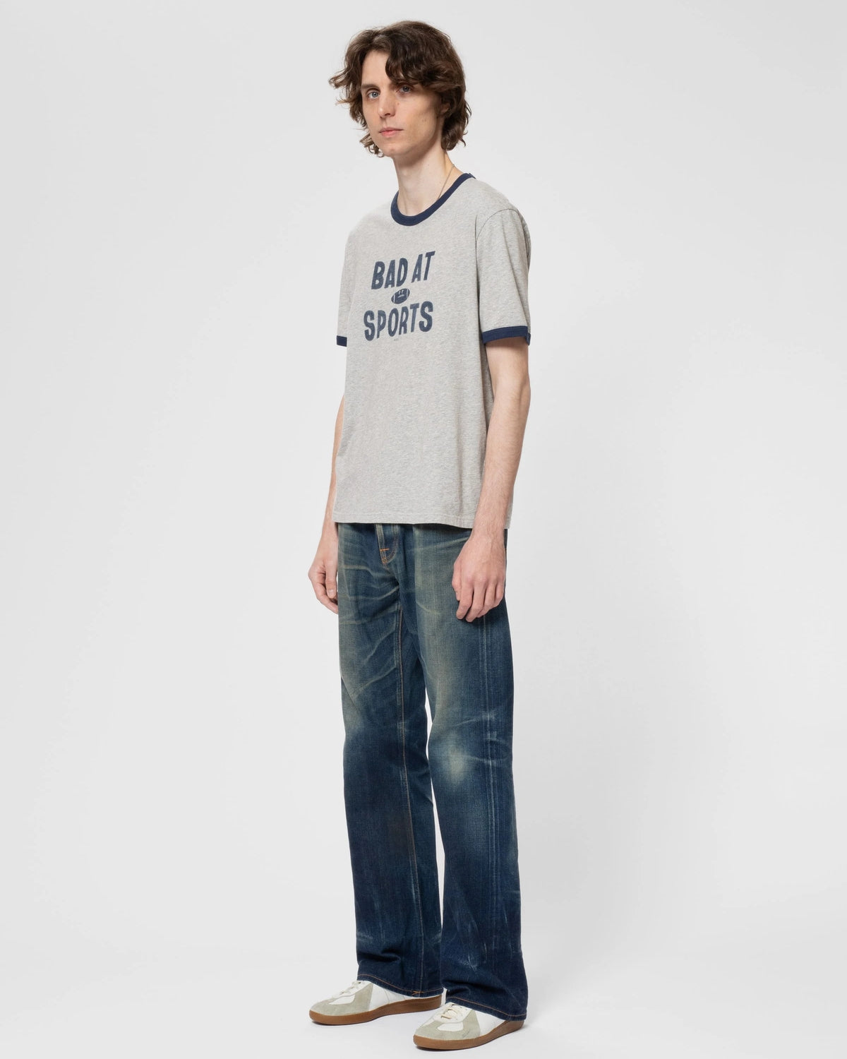 Ricky Bad At Sport T-Shirt - Grey
