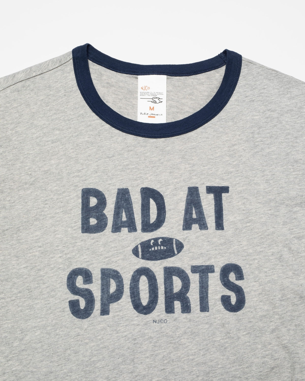 Ricky Bad At Sport T-Shirt - Grey