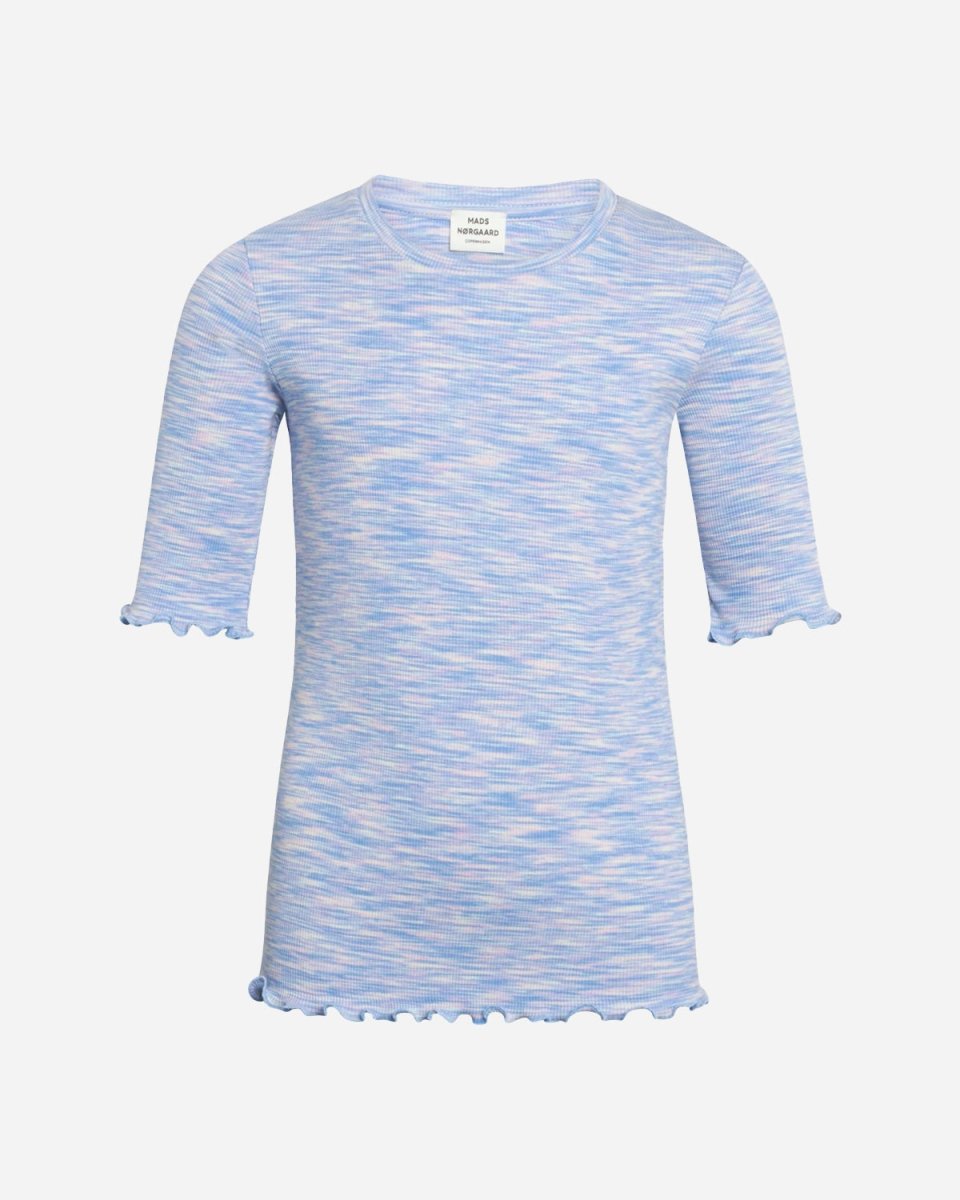Cotton Mouline Tuviana - Blue/Pink Mouline