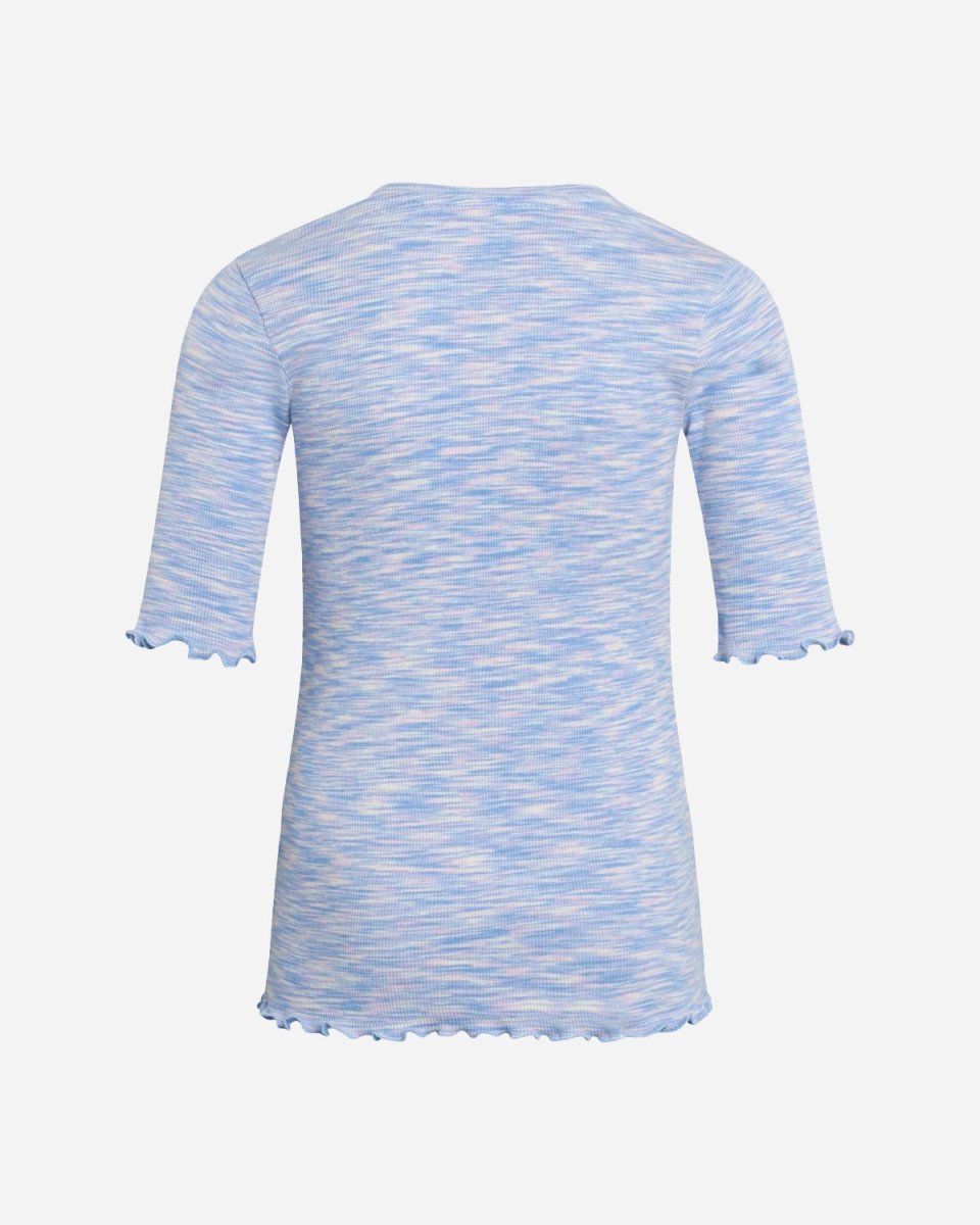 Cotton Mouline Tuviana - Blue/Pink Mouline