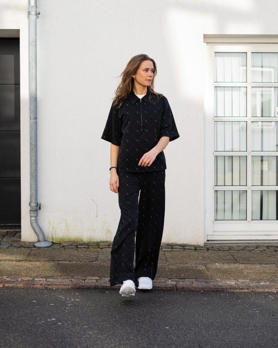 HanniGZ HW Pants - Black/Green