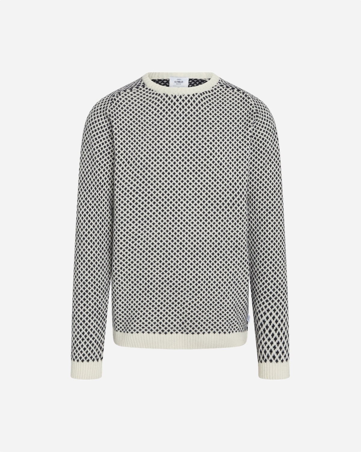 Rene knit - Cream/navy