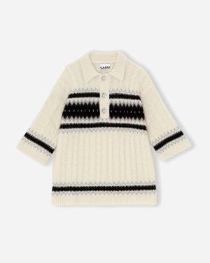 Alpaca Knit - Egret
