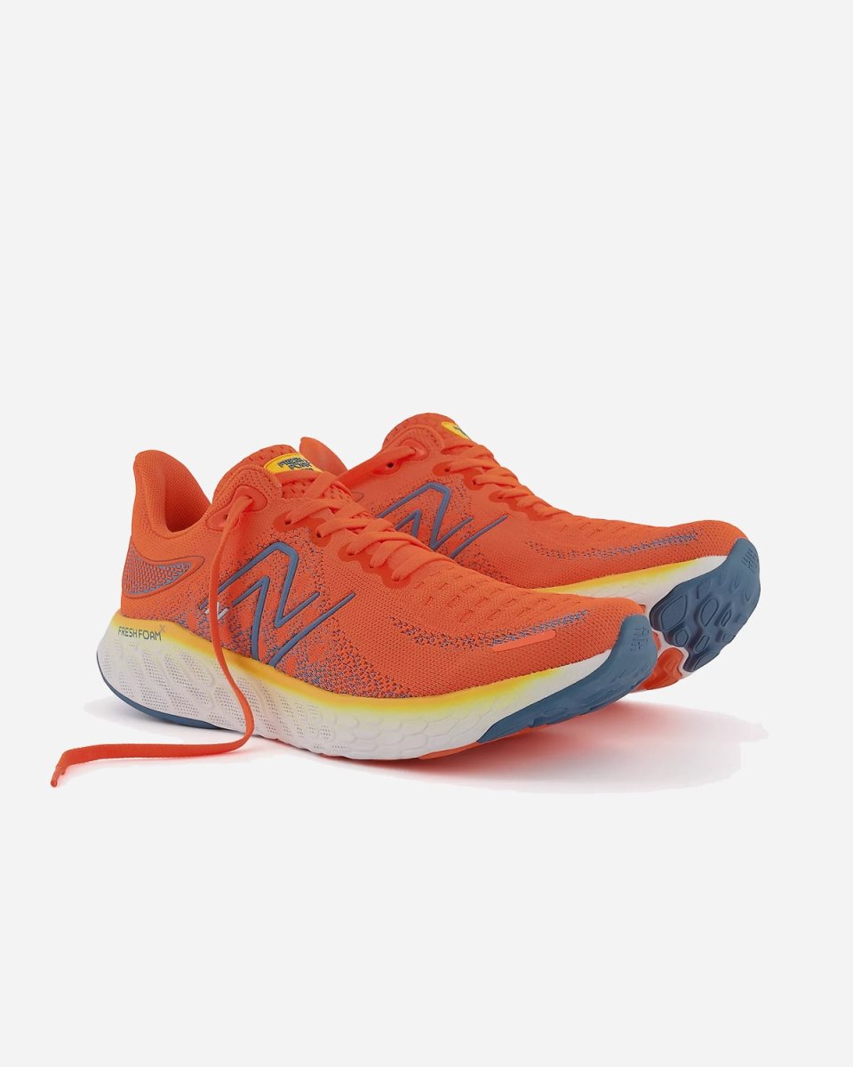 Fresh Foam M 1080 V12 - Orange/Spring Tide på udsalg