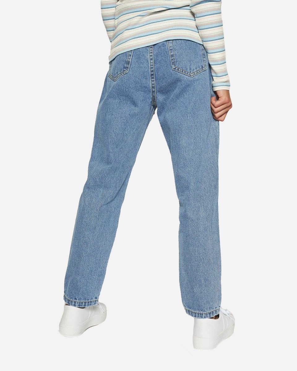 Teen Mom Jeans - Authentic Blue Online salg
