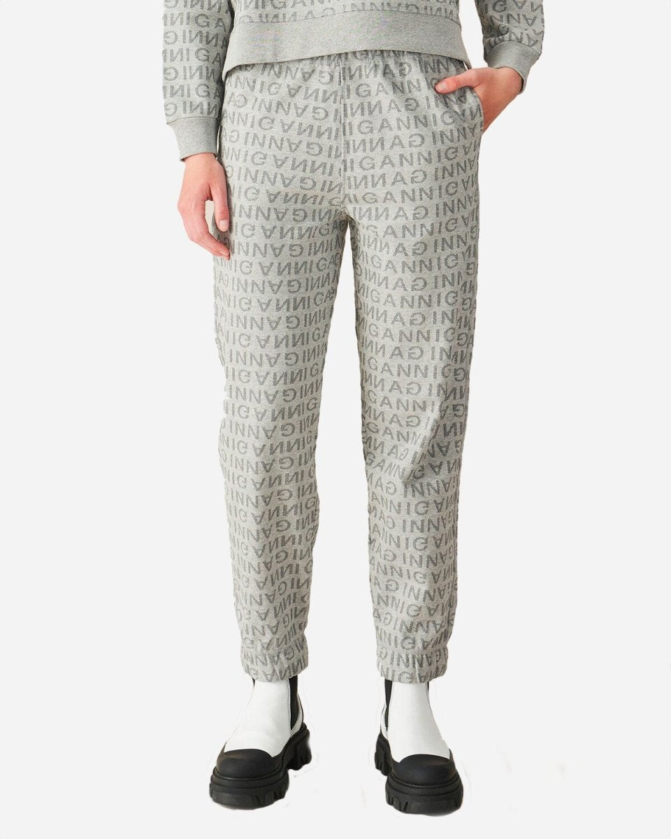 Jacquard Isoli Pant - Paloma Melange Hot på udsalg