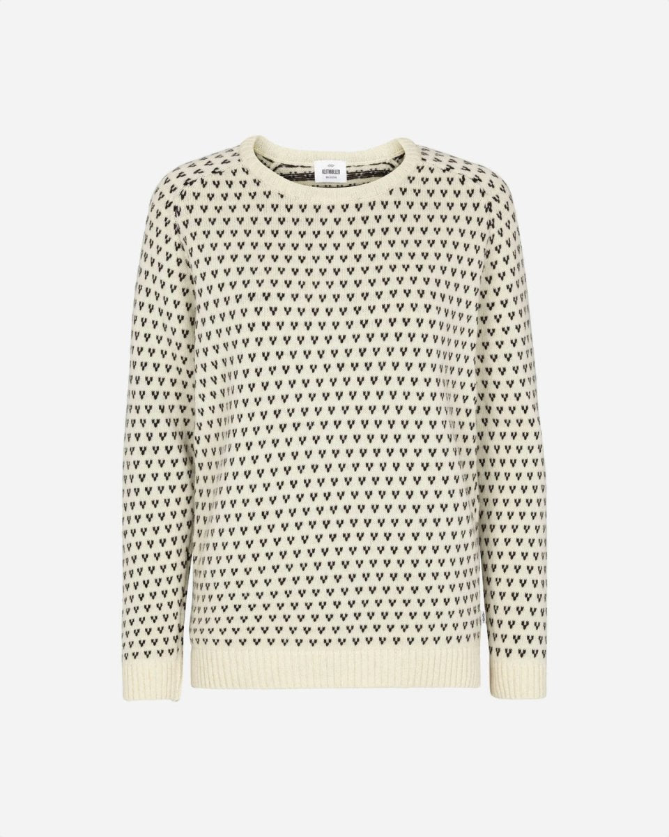 Mika knit - Cream/Navy