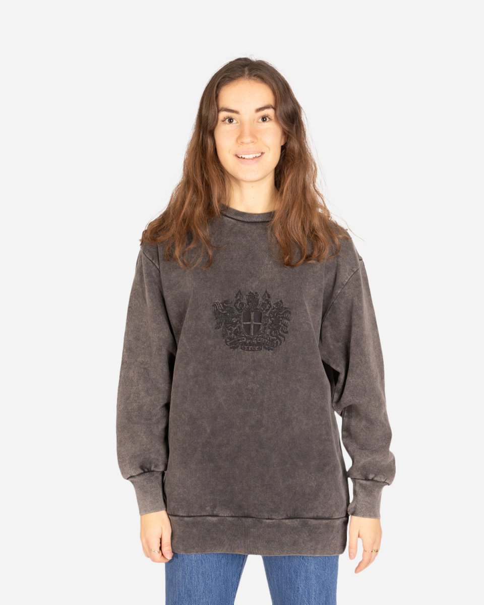 Relaxed Crew - Faded Dark Grey