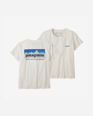 W's P-6 Mission Organic T-shirt - Birch White Online nu