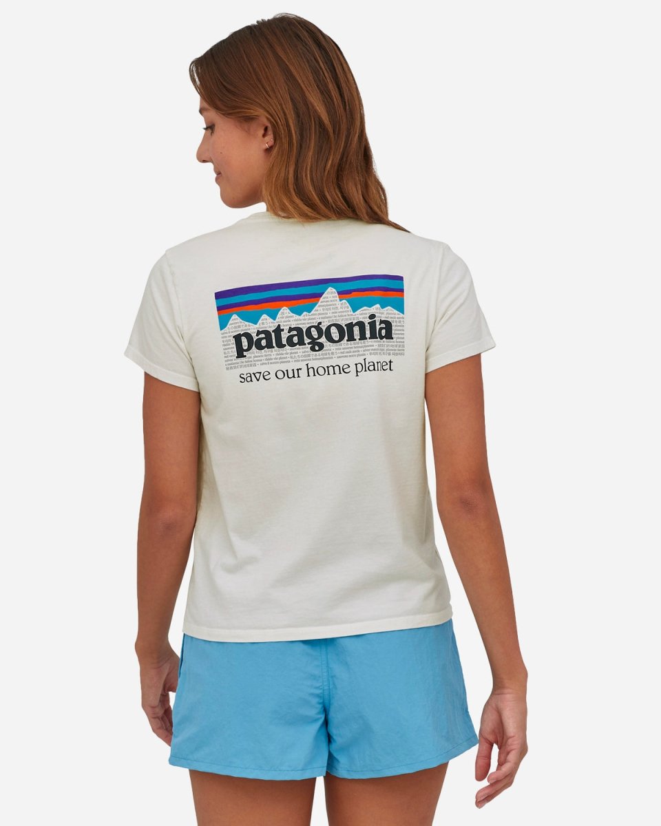 W's P-6 Mission Organic T-shirt - Birch White Online nu