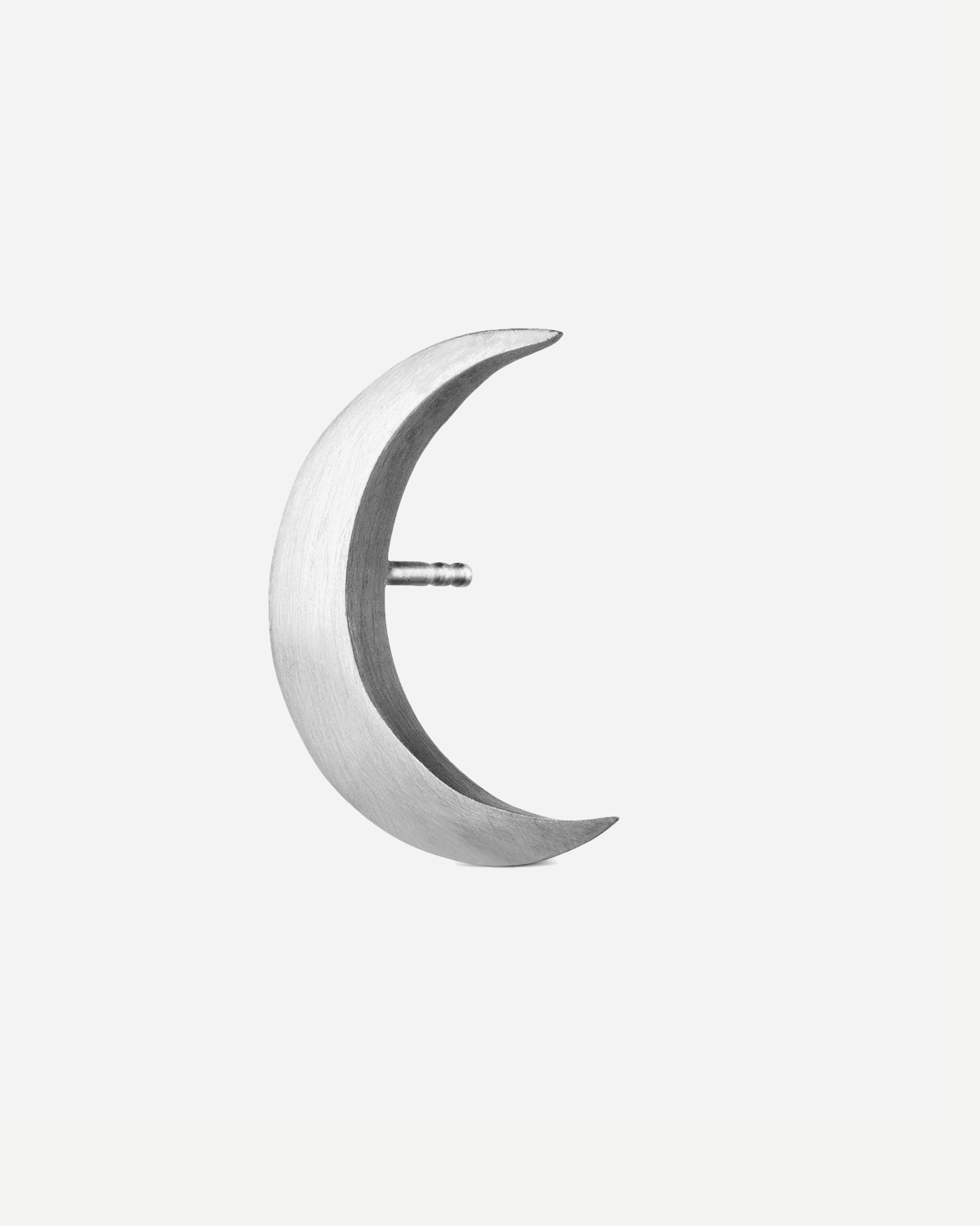 big-half-moon-stud-left-silver_1.png Big Half Moon Stud Left - Silver