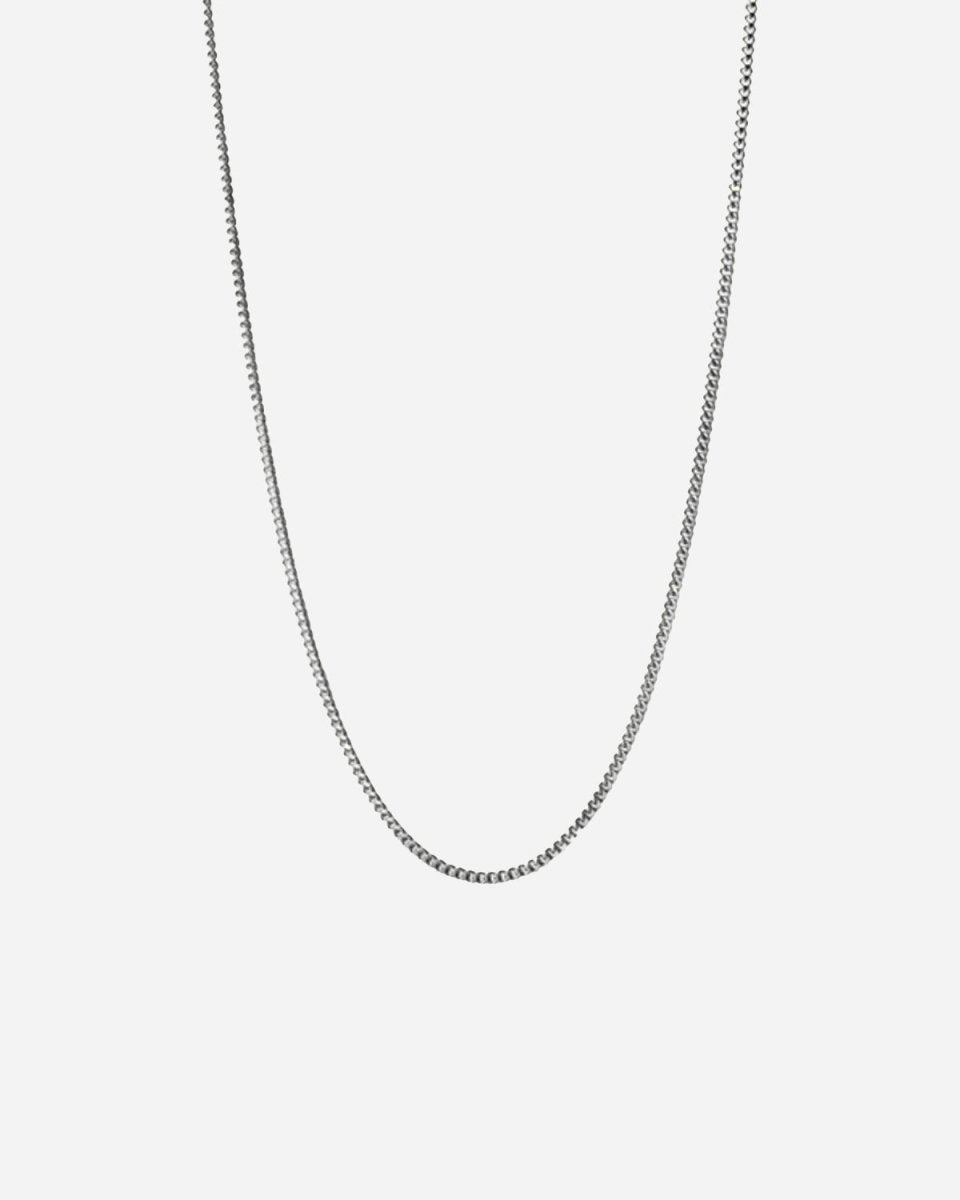 Curb Chain 40 cm - Sterling Silver