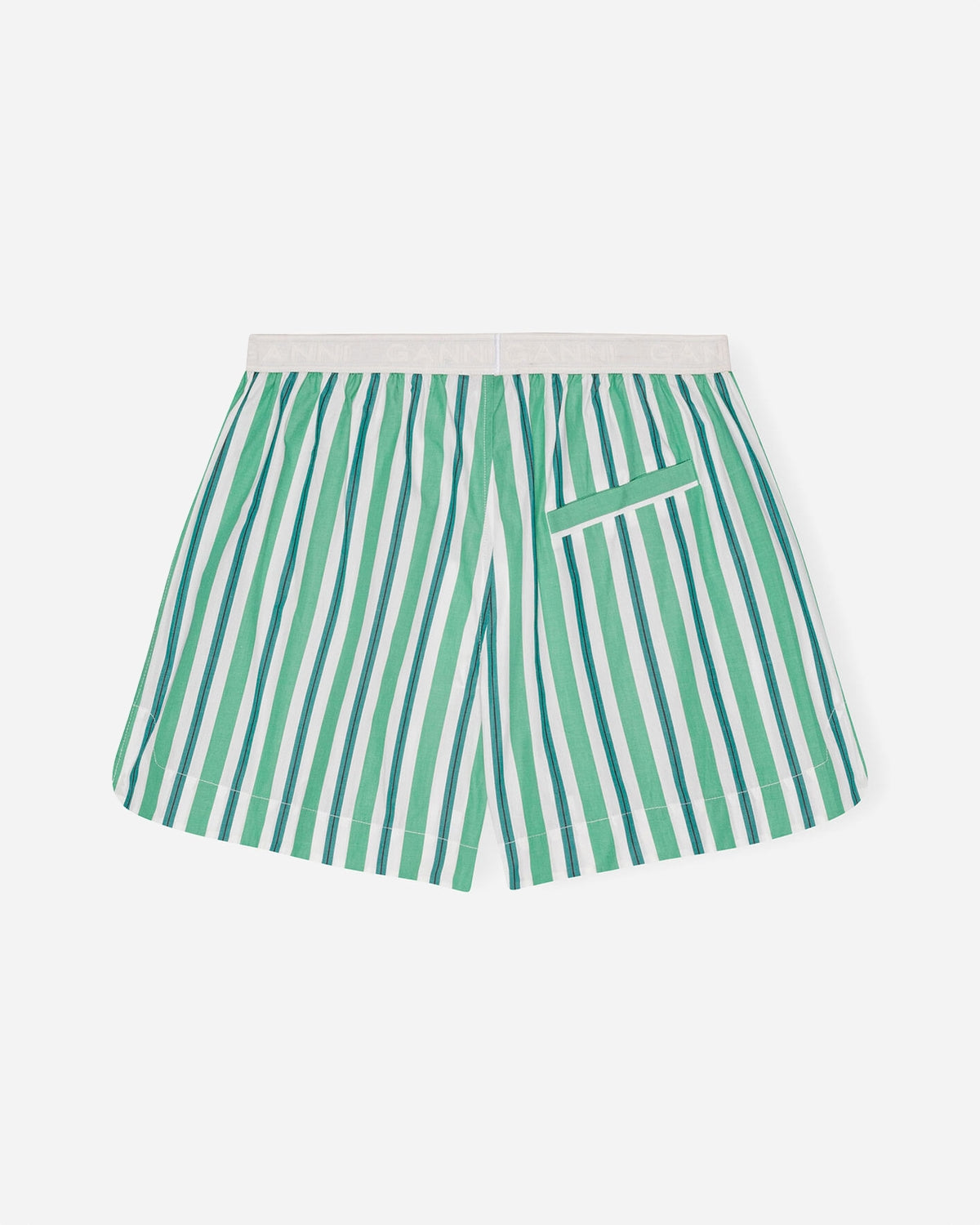 stripe-cotton-elasticated-shorts-creme-de-menthe_1.jpg Stripe Cotton Elasticated Shorts - Creme de Menthe