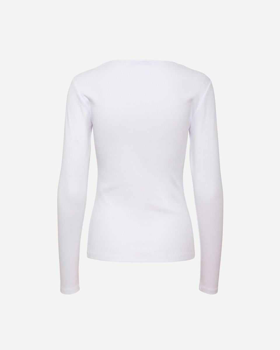 Drew GZ LS Tee - Bright White