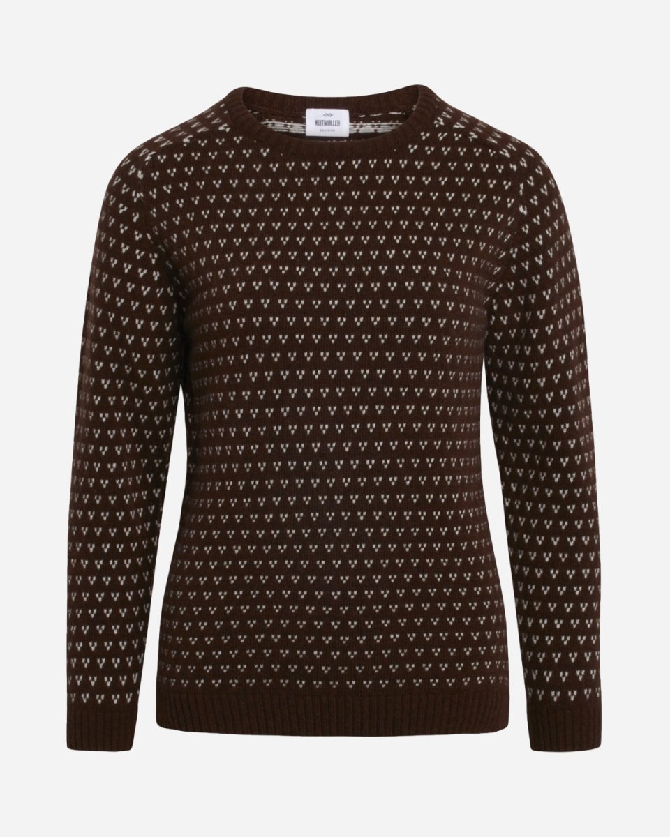 Mika knit - Earth/Cream Mode