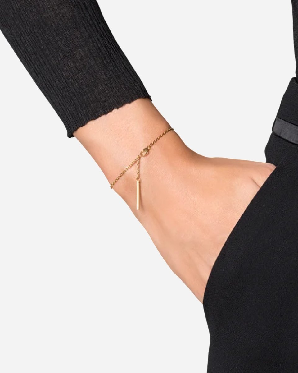 Anchor Chain Bracelet - Gold