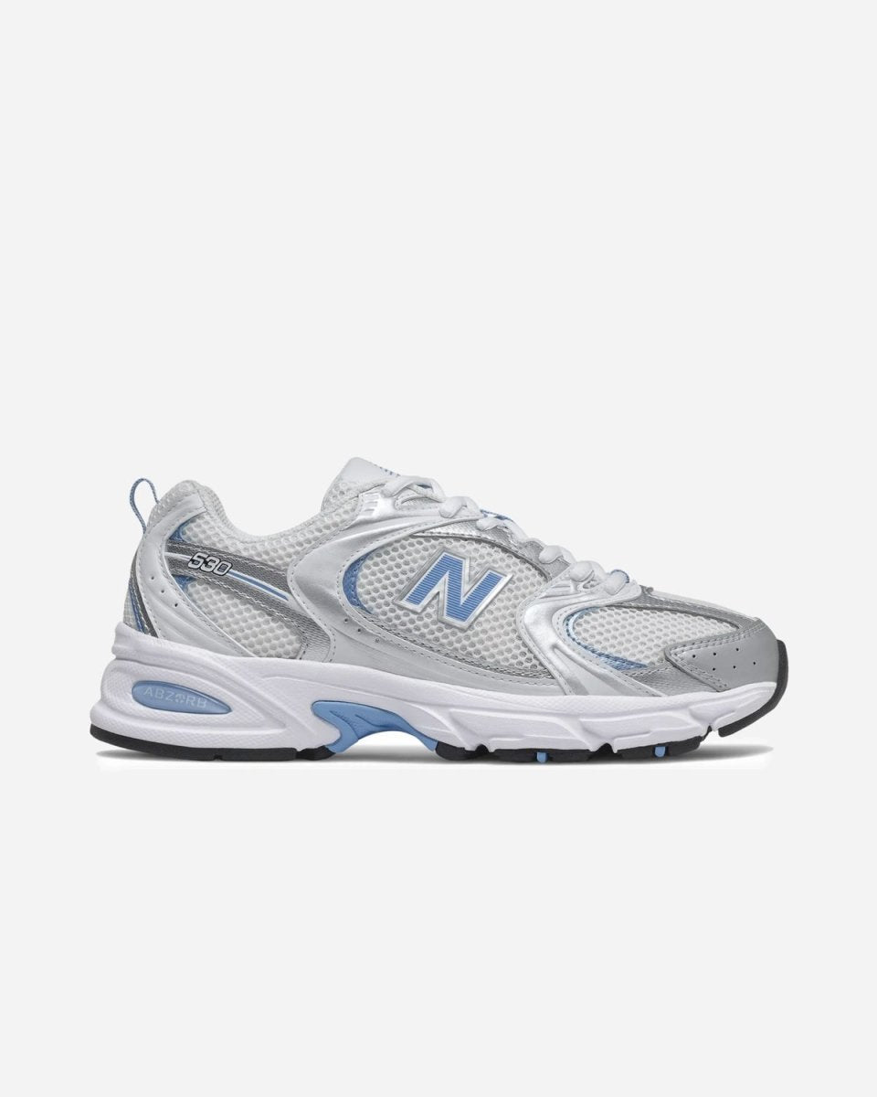 530MIC - White/Light Blue