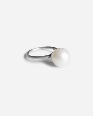 Big Pearl Ring - Silver