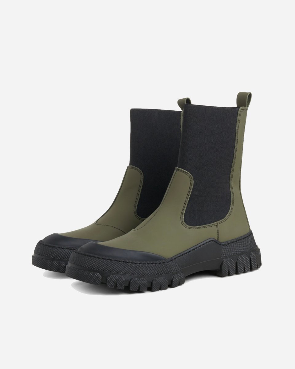 Twig Chelsea - Army Rubberised Leather