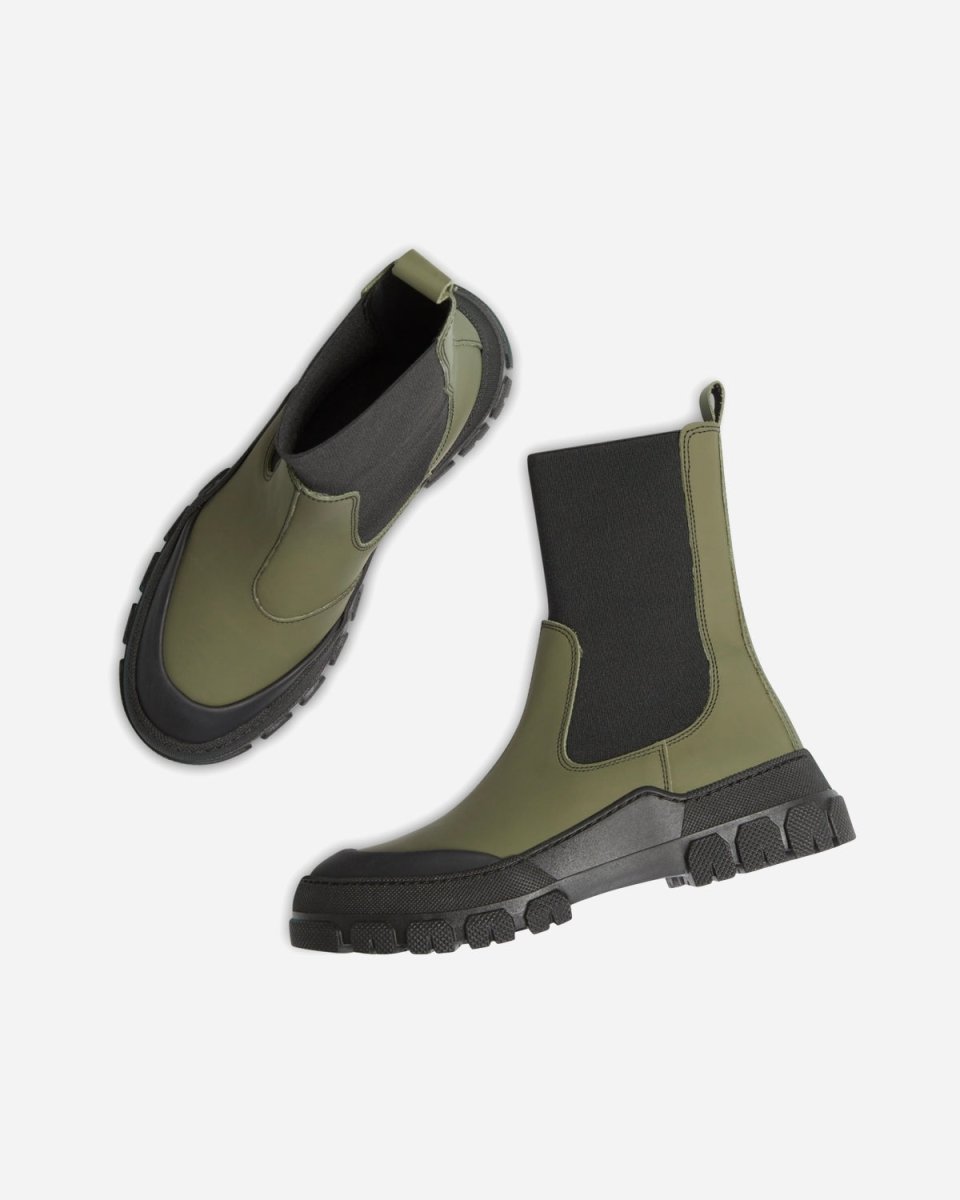 Twig Chelsea - Army Rubberised Leather