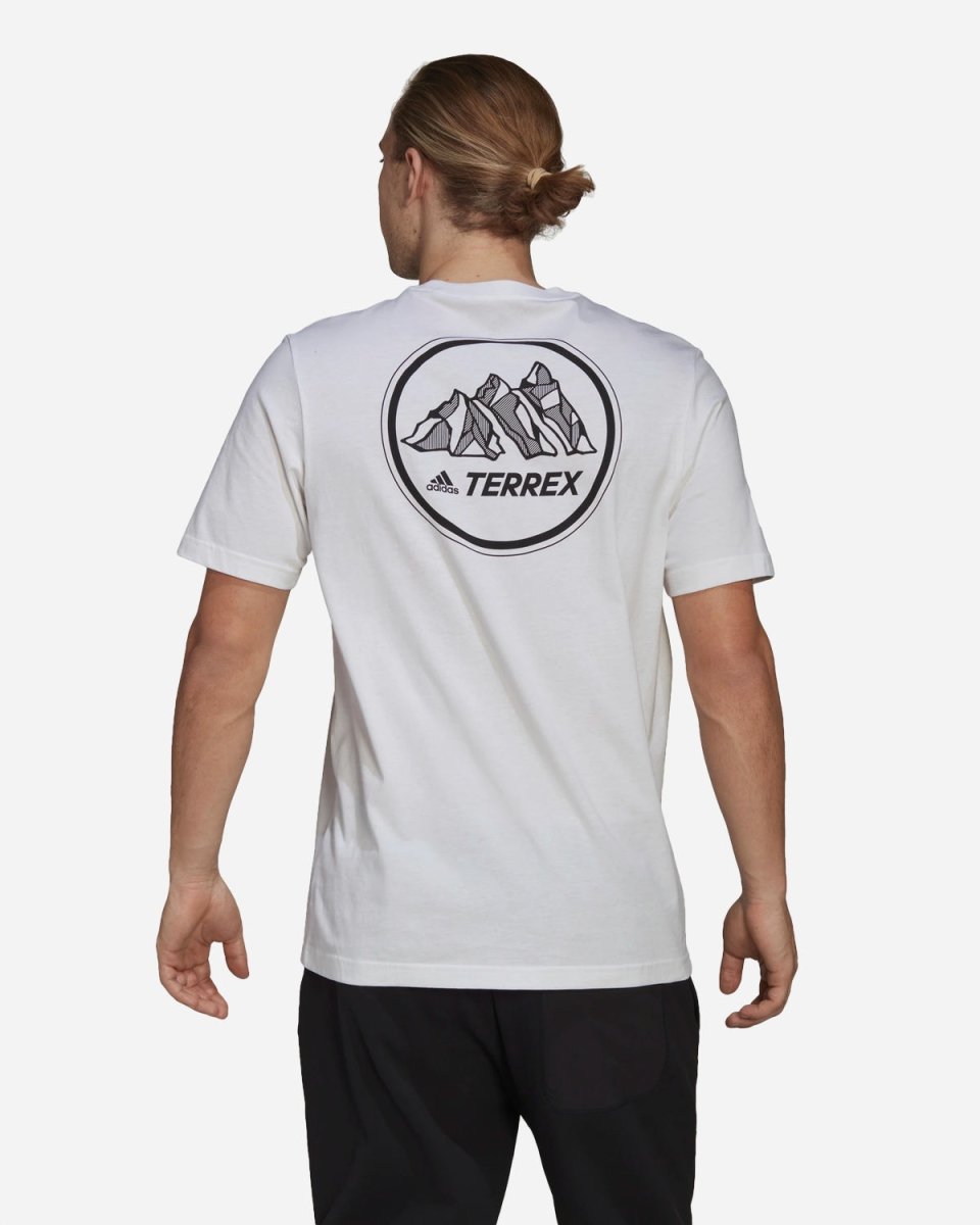 TX Moun GFX Tee - White Udsalg