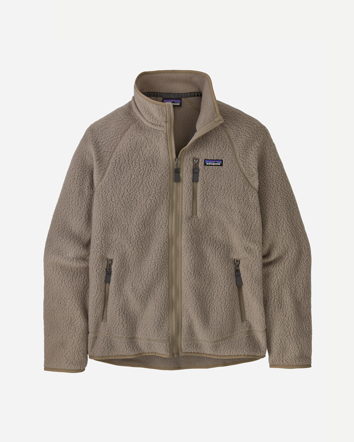 M's Retro Pile Jkt - Seabird Grey